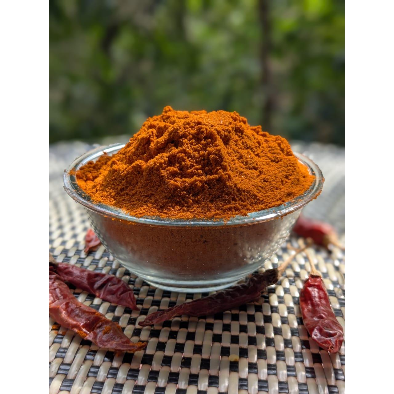 Organic Chilly Powder-100 gm - The Aud_Eating Store