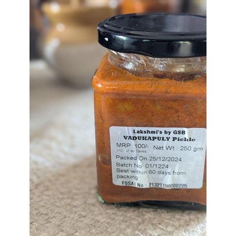 Vadukapuly Pickle-250 gm - The Aud_Eating Store