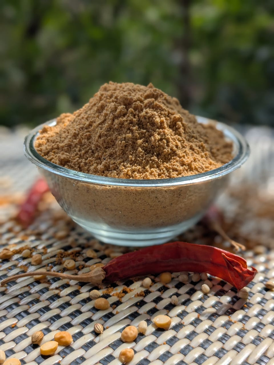 Organic Idli/Dosa Chutney Powder Without Coconut – Lakshmi's by GSB