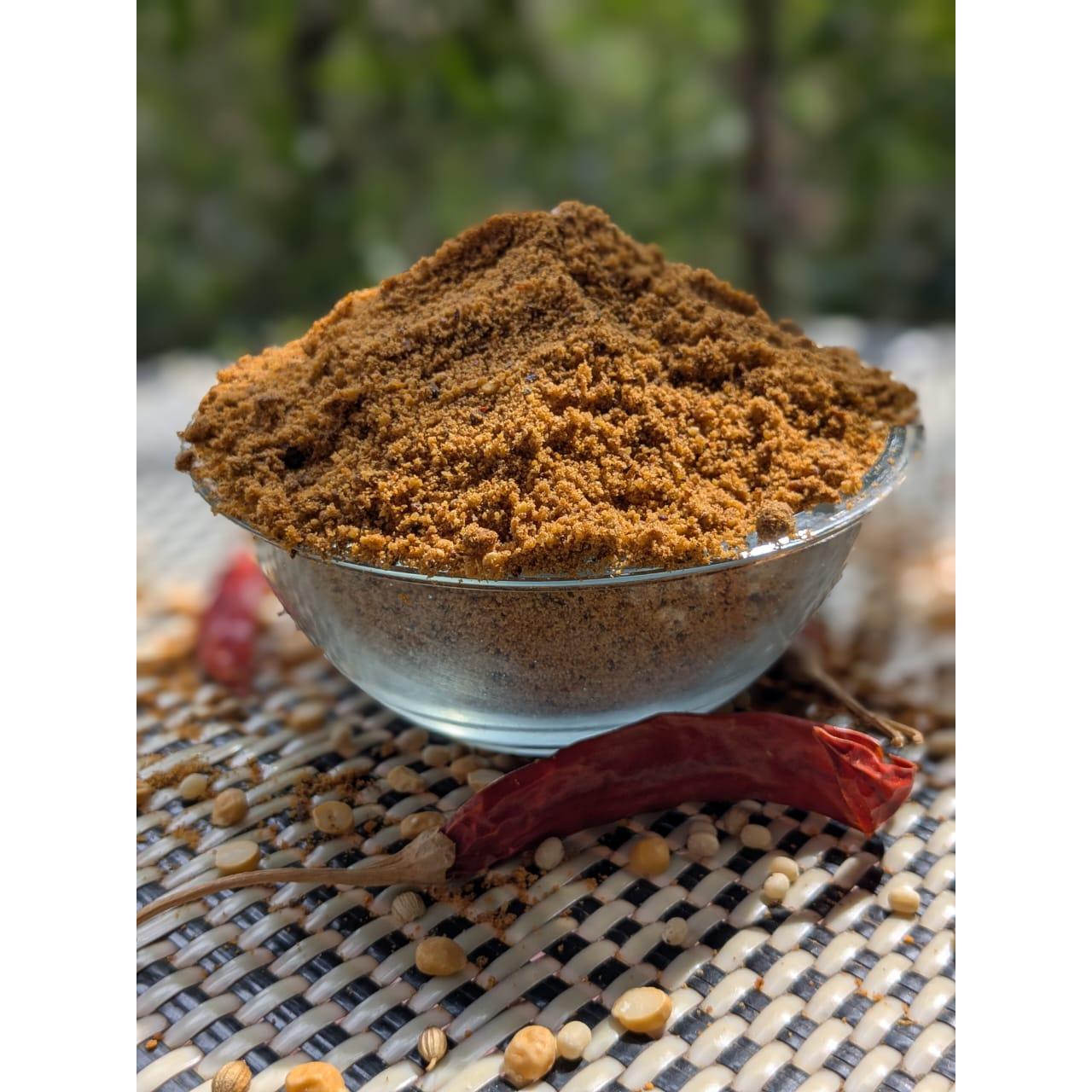 Organic Idli/Dosa Chutney Powder with Coconut & Jaggery - The Aud_Eating Store