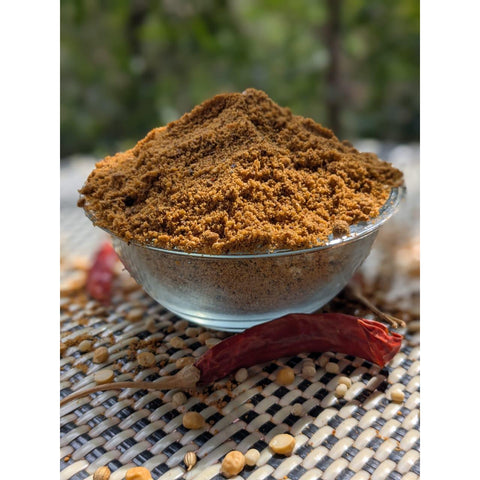 Organic Idli/Dosa Chutney Powder with Coconut & Jaggery - The Aud_Eating Store